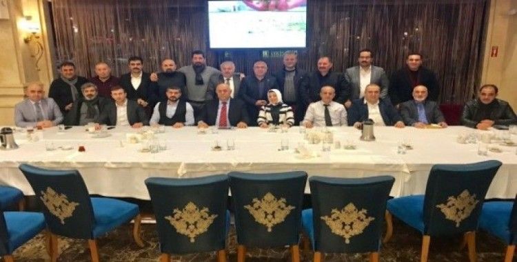 İstanbul Erzurum Dernekler Federasyonu görev dağılımı yapıldı