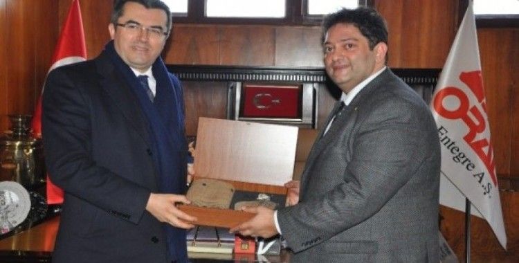 Erzurum Valisi Okay Memiş, Oral Et Entegre tesislerini ziyaret etti