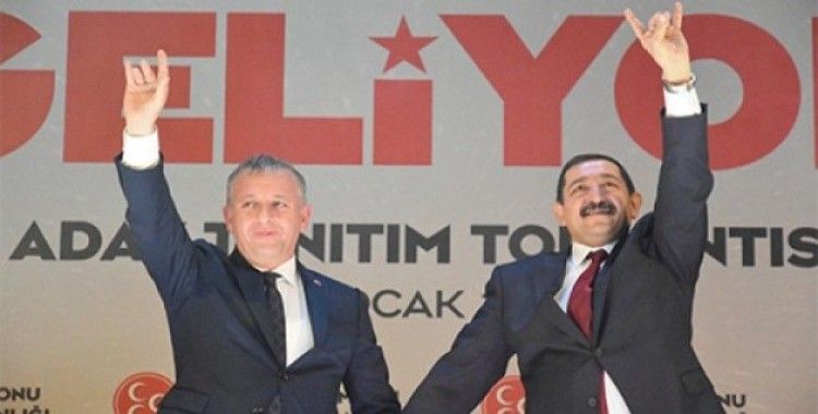 MHP Kastamonu İl Teşkilatı, belediye başkan adaylarını tanıttı