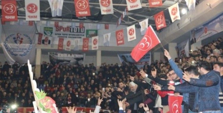 Tokat’ta MHP belediye başkan adayları tanıtıldı