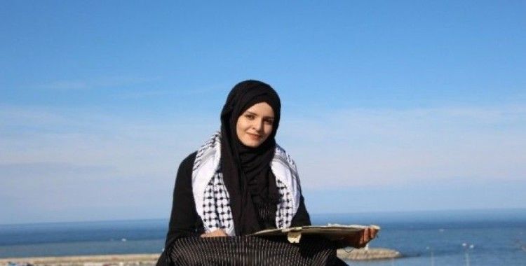 Filistinli genç kızın Erdoğan hayranlığı