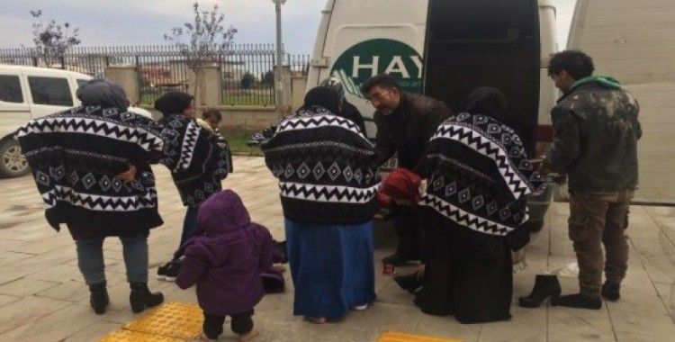 Hatay’da 13 kaçak göçmen yakalandı