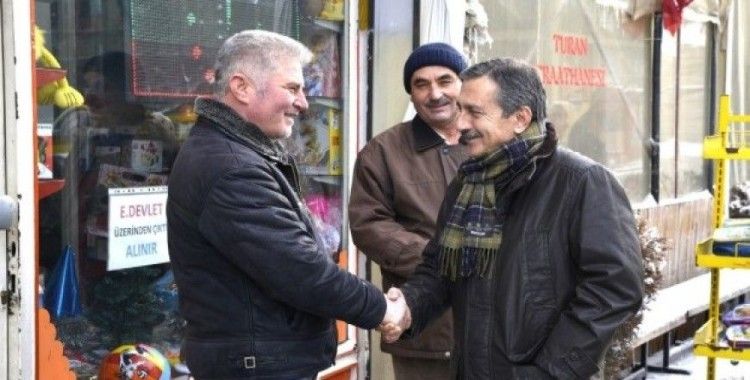 Başkan Ataç’tan Eskişehirli esnaflara ‘hayırlı işler’ ziyareti