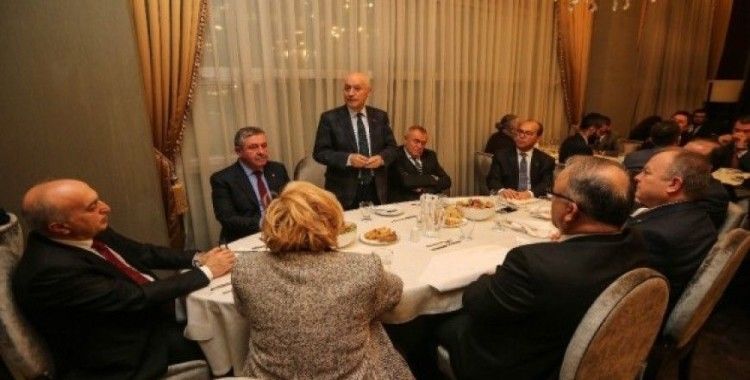 İş insanları ve STK yöneticileri Yenimahalle’de buluştu