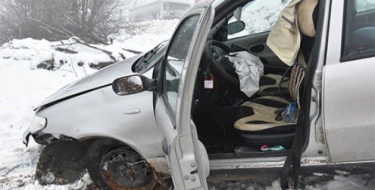 Kastamonu'da korkutan kaza, 5 yaralı