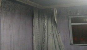 Van’da ev yangını