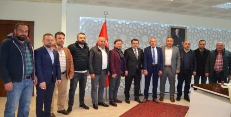 Ortahisar Belediye Başkanı Ahmet Metin Genç, sanayicilerin projesine destek verdi