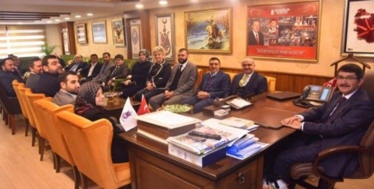 AK Partili Mersinli’den Başkan Çelik’e tebrik ziyareti
