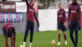Trabzonspor, MKE Ankaragücü maçı hazırlıklarını tamamladı