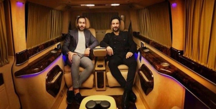 Tarkan'a özel ses sistemli minibüs