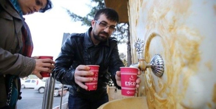 Esenler'de Çorba Çeşmeleri vatandaşların yüzünü güldürüyor  