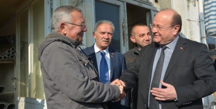 Vatandaşlardan Başkan Özakcan’a destek