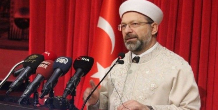 Diyanet İşleri Başkanı Erzincan’da