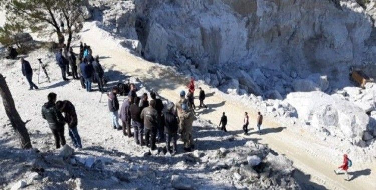 Göçen maden ocağının ’kaçak’ olduğu iddiası