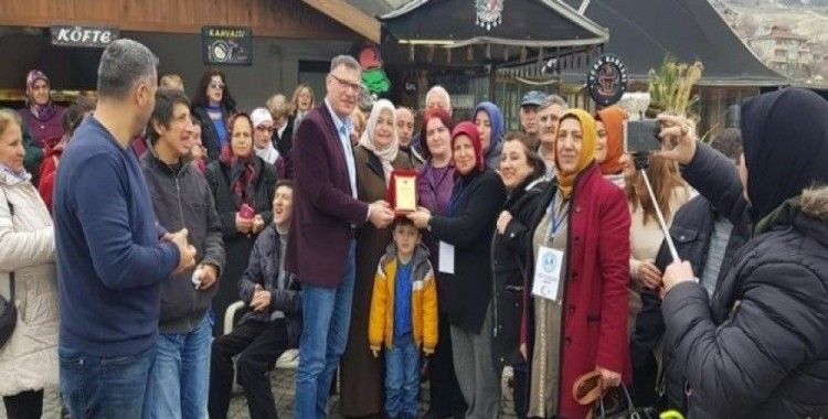 Vezirhan Belediyesi Engelliler ve Gaziler Derneğini ağırladı
