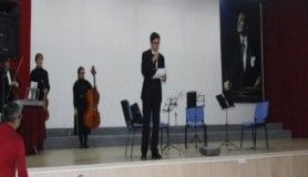 İzmir Devlet Senfoni Orkestrasından Akhisar'da söyleşi