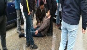 Sakarya'da otomobilin çarptığı yaya yaralandı