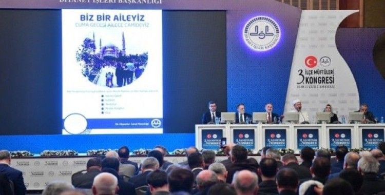 'Biz aynı gayeyi gerçekleştirmek üzere bir araya gelmiş bir aileyiz'