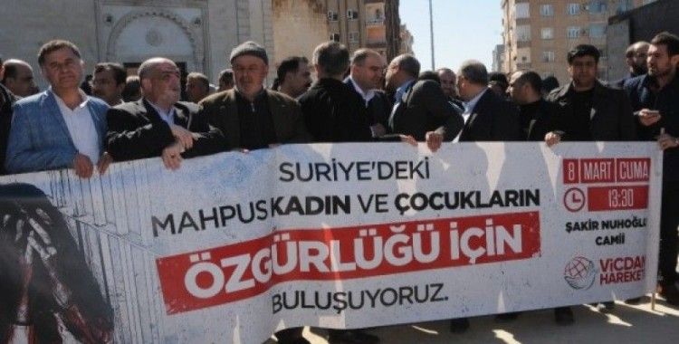 ’Suriye’de tutuklu kadın ve çocuklar serbest bırakılsın’ çağrısı