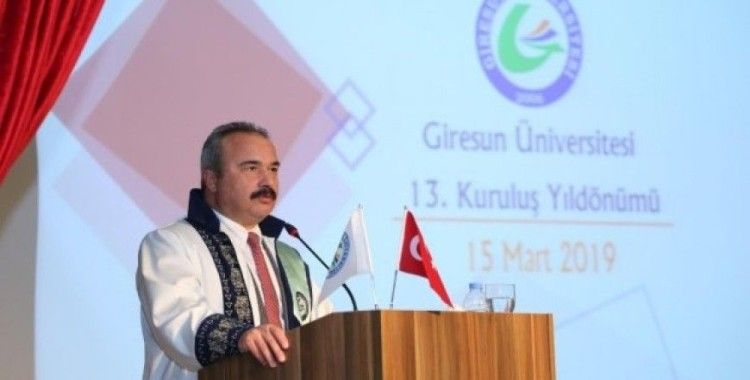 Giresun Üniversitesi 13. yılını başarılarıyla kutladı
