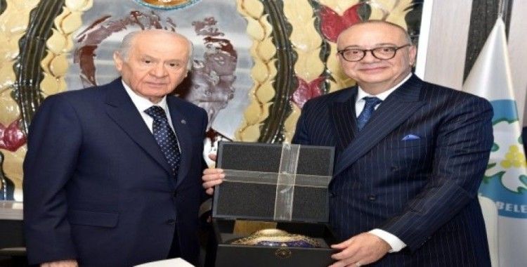 Başkan Ergün, MHP Genel Başkanı Bahçeli’yi ağırladı