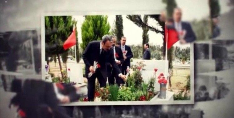 Osman Ak Çanakkale şehitlerini unutmadı
