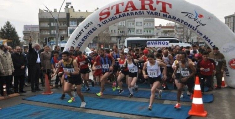 Batman’da Uluslararası Yarı Maraton yapıldı