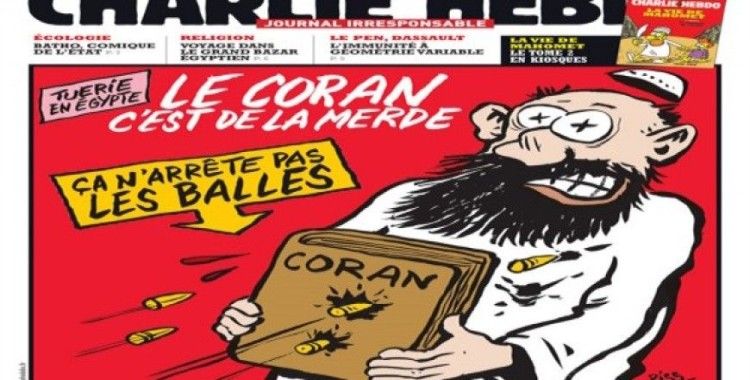 Charlie Hebdo'dan Müslümanları kızdıracak kapak