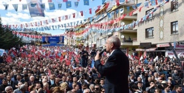 CHP Genel Başkanı Kılıçdaroğlu: 'Sanki seçime değil de savaşa gidiyoruz'