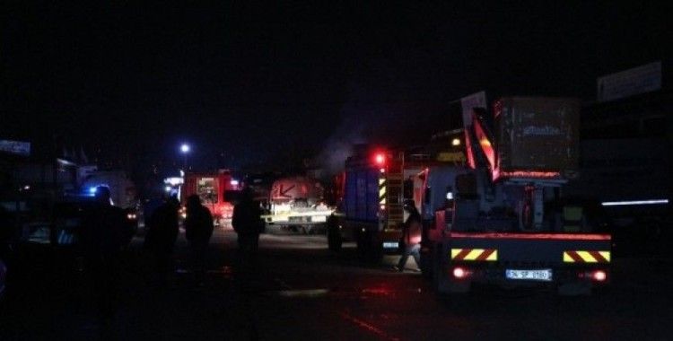 10 numara yağ deposundaki yangında 1 kişi öldü 2 kişi yaralandı