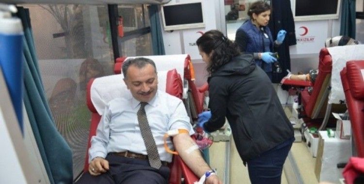 Çerkezköy’de kök hücre ve kan bağışı kampanyası