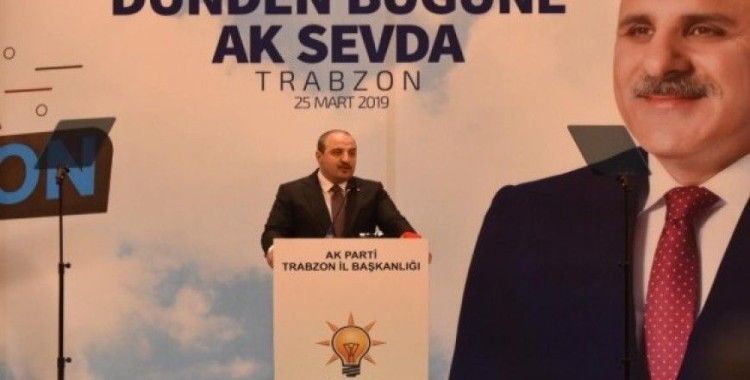 Sanayi ve Teknoloji Bakanı Varank: 'Türkiye'yi 17 yılda 3,5 kat büyüttük'