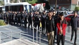 Antalya'da torbacı operasyonu, 16 tutuklama