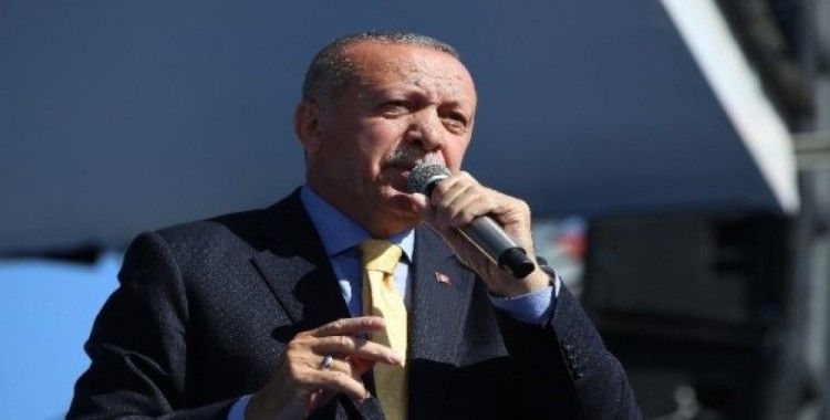 Cumhurbaşkanı Erdoğan: 'HDP, İstiklal Marşımızın, bayrağımızın düşmanıdır'