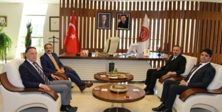 Nevşehir Belediye Başkanı Seçen’den Rektör Bağlı’ya veda ziyareti