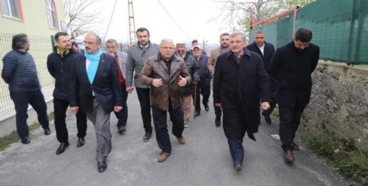 Vatandaştan Beykoz adayı Murat Aydın’a: “10 senedir mahallemize gelen ilk belediye başkanısınız”