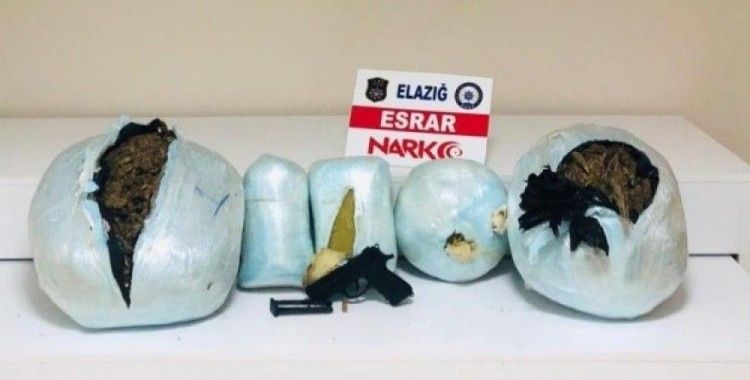 Elazığ’da uyuşturucudan 2 şüpheli tutuklandı