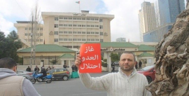 Ürdün'de İsrail'den doğalgaz alınması protesto edildi