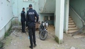 Tekirdağ'da demir hırsızına polis engeli