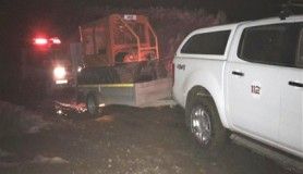 Domaniç'te mahsur kalan şahıs traktör izlerinden bulundu