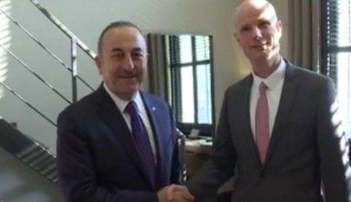 Bakan Çavuşoğlu, Hollandalı mevkidaşı Blok ile heyetlerarası görüşme yaptı