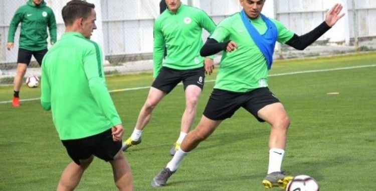 Atiker Konyaspor, Ankaragücü maçı hazırlıklarına devam etti