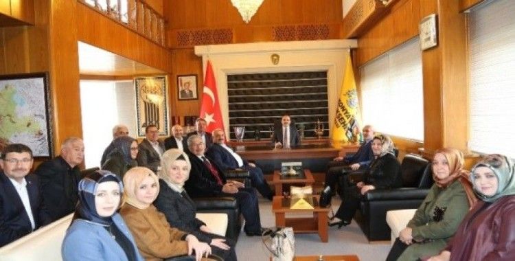 AK Parti ve MHP Teşkilatlarından Başkan Altay’a ziyaret