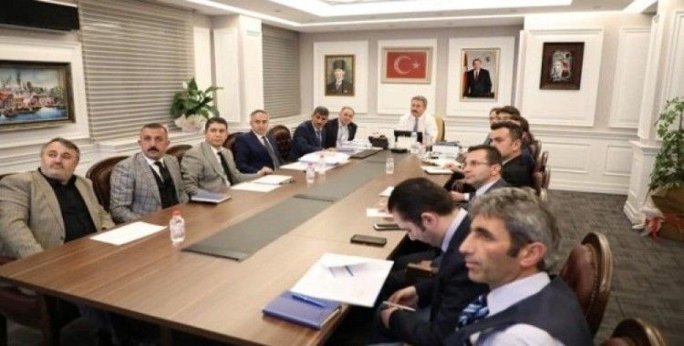 Melikgazi Belediye Başkanı Dr. Mustafa Palancıoğlu, “Ulaşım, Fen ve Park Bahçeler birimleri ile Planlama ve koordinasyon toplantısı yapıldı”