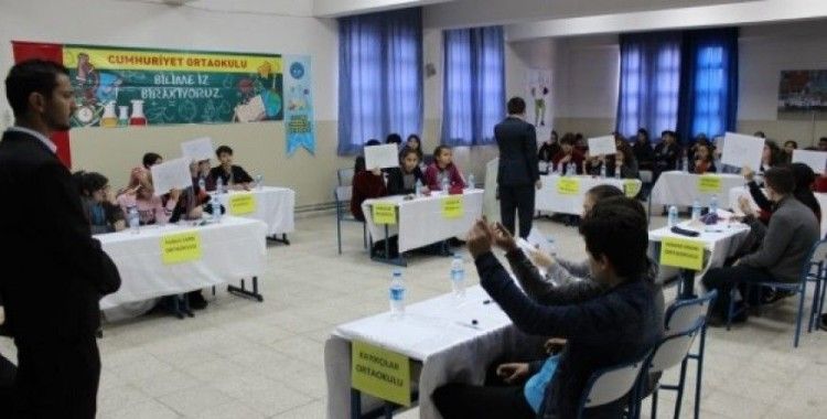 Çaycuma’da Ortaokullar arası matematik yarışması düzenlendi