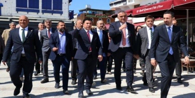 Turizm Bakanı Ersoy, Bodrum'da incelemelerde bulundu