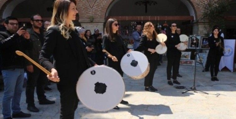 Aydın BŞB Kadın Mehteran Takımından Kuşadası’nda konser