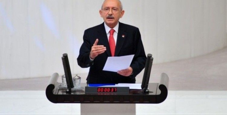 Kılıçdaroğlu, TBMM özel oturumunda konuştu