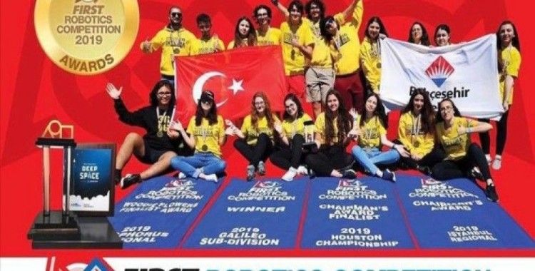 Türk robotik takımı ABD'de şampiyonluğa yürüdü