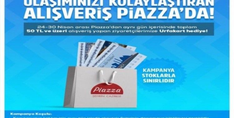 Piazza’dan ulaşım bütçesine Katkı